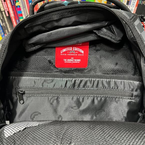 SPRAYGROUND NARUTO SHIPPUDEN SASUKE UCHIHA SPLASH BACKPACK - Picture 7 of 7